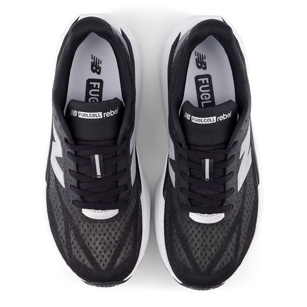 Black/White - New Balance - NB FuelCell Rebel v5 Running Shoes Womens