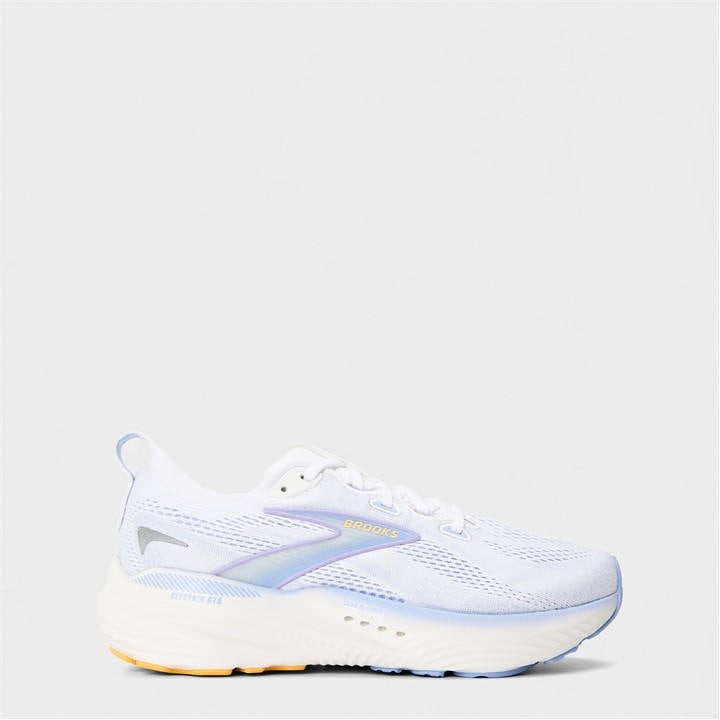 Brooks Women's White Glycerin 22 Everyday Stable Road Running Shoes in Size 6, Sports Direct