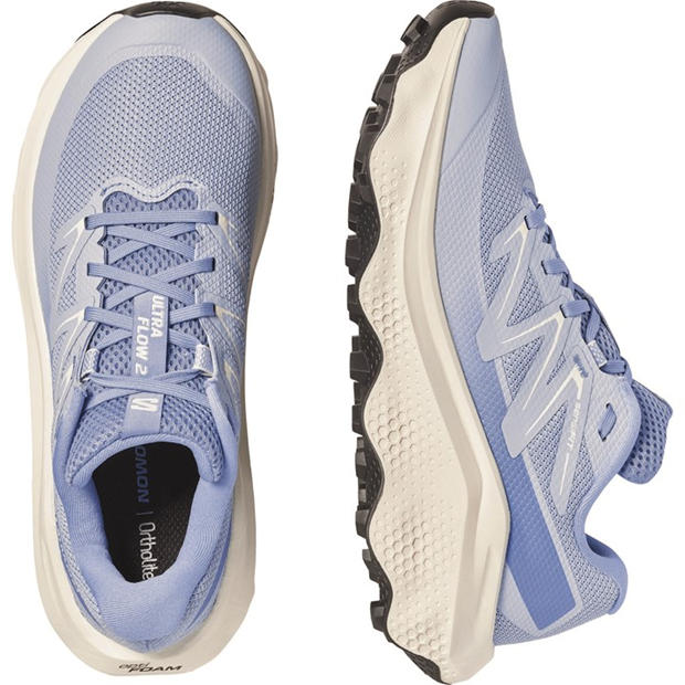 Blue/Vanila - Salomon - Ultra Flow 2 Running Shoes Womens