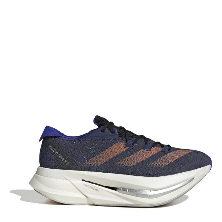 Adidas Men's Blue Adizero Prime X 2.0 Strung Running Shoes in Size 6, Sports Direct