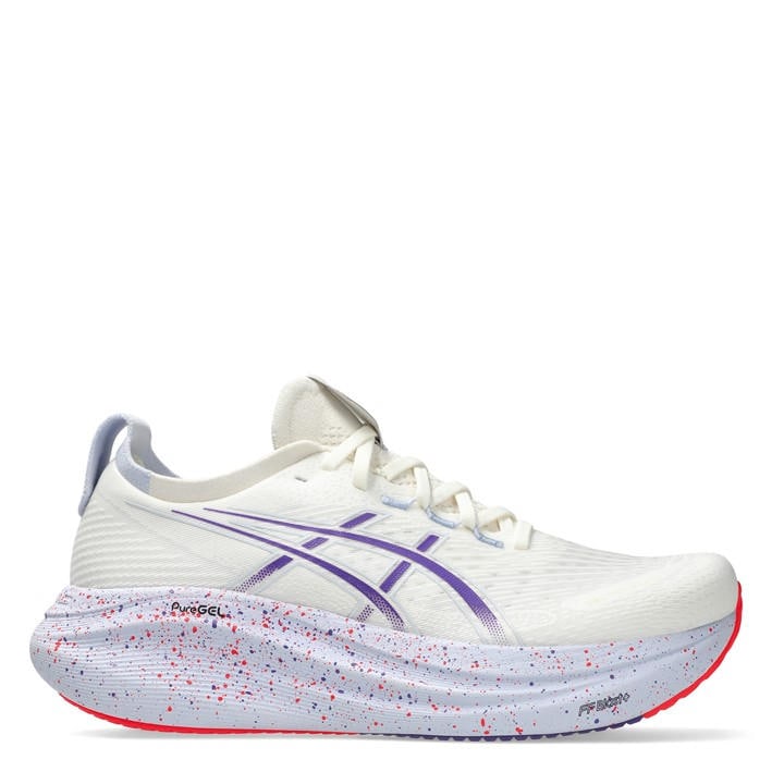 Asics Men's Purple Gel-Nimbus 27 Road Running Shoes in Size 10, Sports Direct