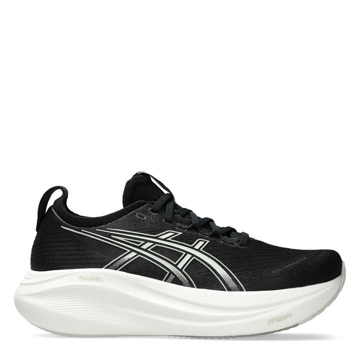 Asics Women's Black Gel-Nimbus 27 Road Running Shoes in Size 6.5, Sports Direct