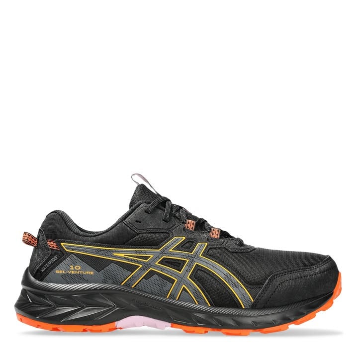 Asics Women's Black Gel Venture 10 Trail Running Shoes in Size 5.5, Sports Direct