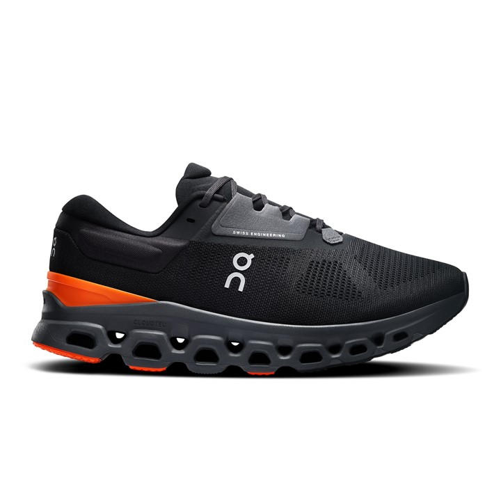 On Men's Grey Cloudstratus Everyday Neutral Road Running Shoes in Size 9, Sports Direct