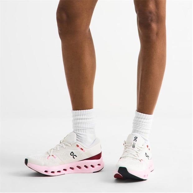 Ivory/Peony - On - Cloudsurfer 2 Running Shoes Womens