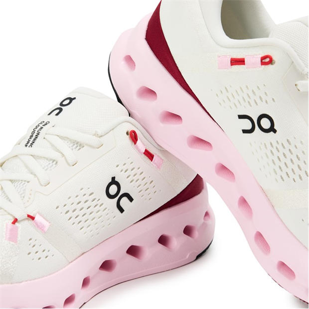 Ivory/Peony - On - Cloudsurfer 2 Running Shoes Womens