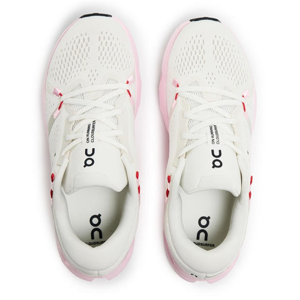 Ivory/Peony - On - Cloudsurfer 2 Running Shoes Womens