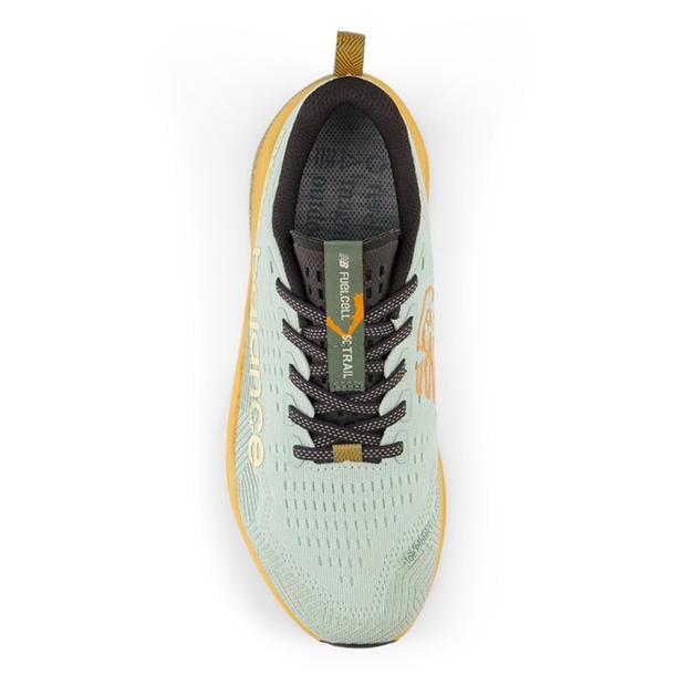 Хаки/Оранжево - New Balance - NB Fuelcell SuperComp Trail Running Shoes Womens