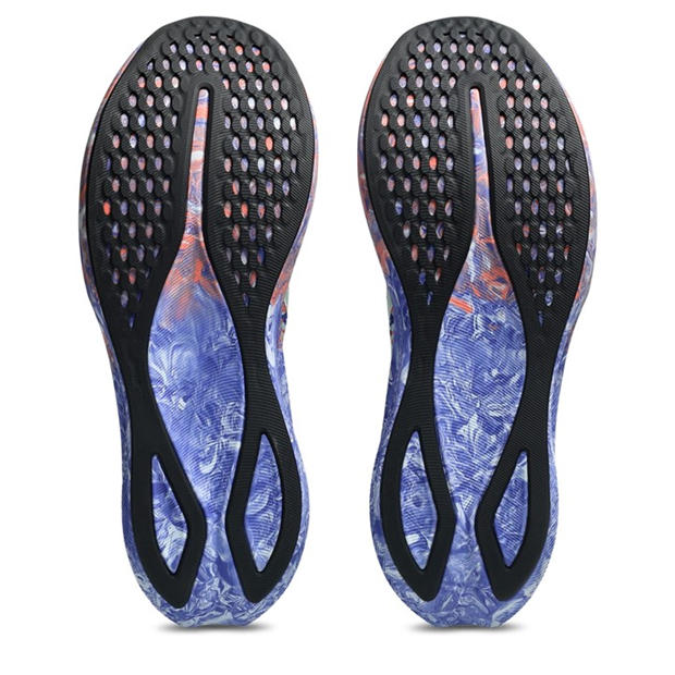 Green/Cobalt - Asics - Noosa Tri 16 Road Running Shoes Mens