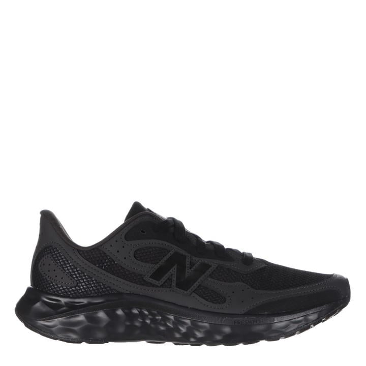New Balance Men's Black Nb Fresh Foam Arishi V4 Running Shoes in Size 9, Sports Direct