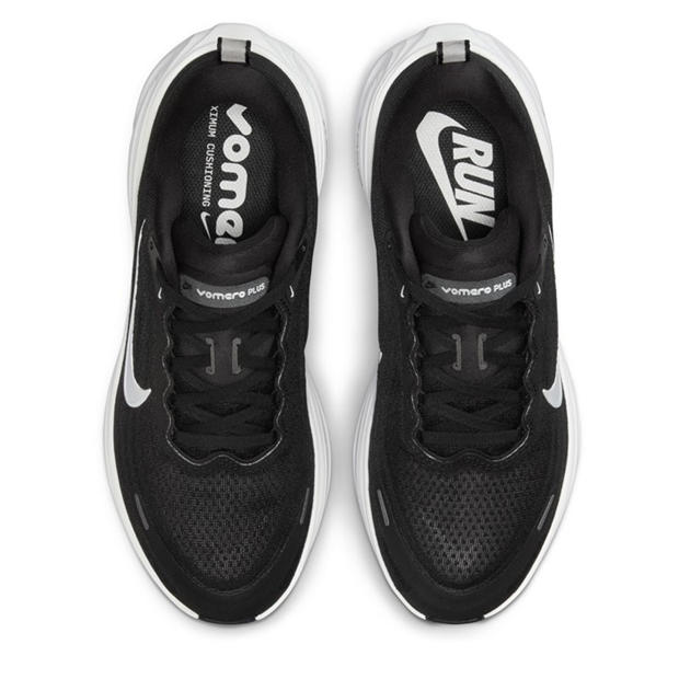 Black/White - Nike - Vomero Plus Running Shoes Womens