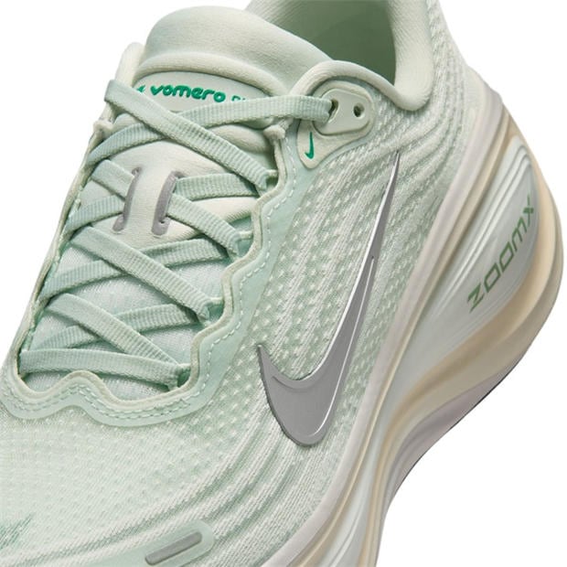 Silver/Green - Nike - Vomero Plus Running Shoes Womens