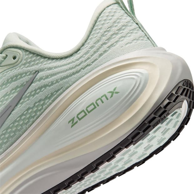 Silver/Green - Nike - Vomero Plus Running Shoes Womens