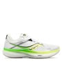 White / Slime - Saucony - Ride 16 Mens Running Shoes