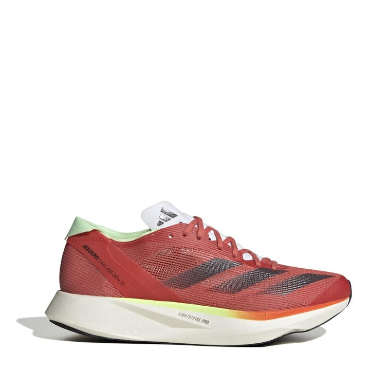Adidas Women's Red Adizero Takumi Sen 10 Everyday Neutral Road Running Shoes in Size 3.5, Sports Direct