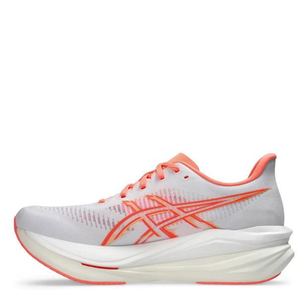 White/Sun Coral - Asics - Women's Sonicblast 2 Road Running Shoes