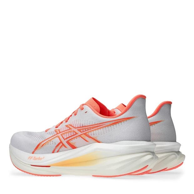 White/Sun Coral - Asics - Women's Sonicblast 2 Road Running Shoes