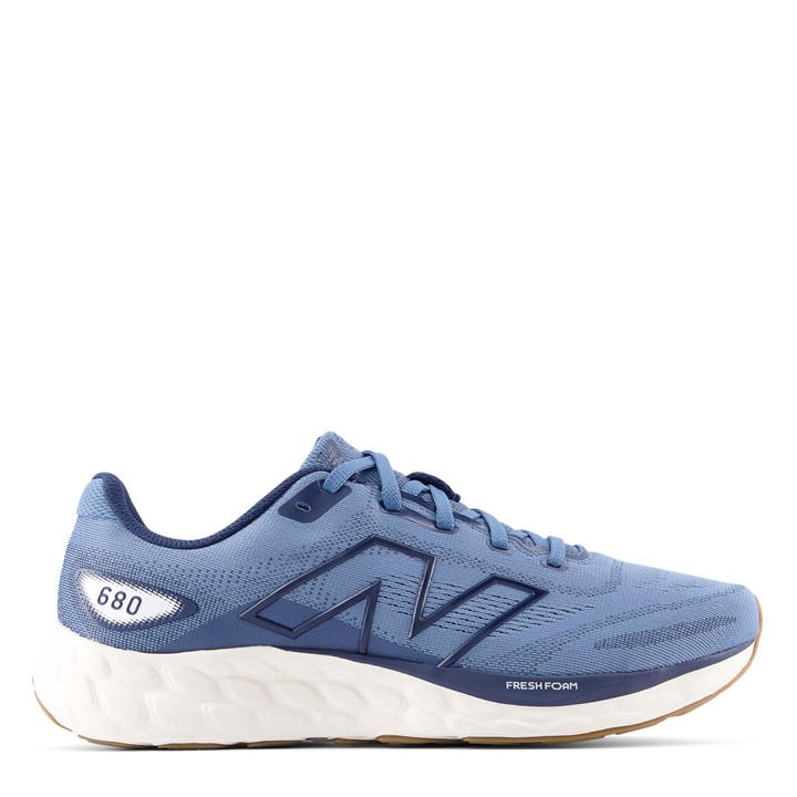 New Balance Men's Blue Nb Fresh Foam 680 V8 Running Shoes in Size 8.5, Sports Direct