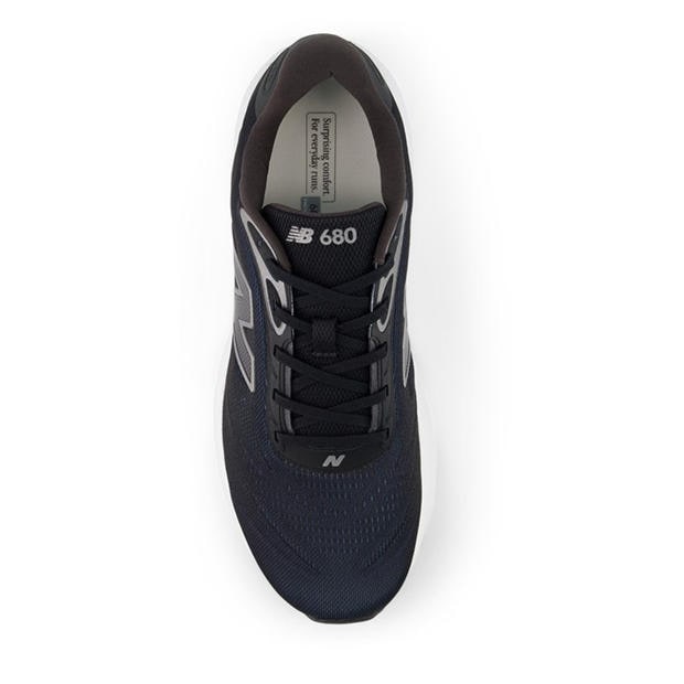 Black/White - New Balance - NB Fresh Foam 680 v8 Running Shoes Mens