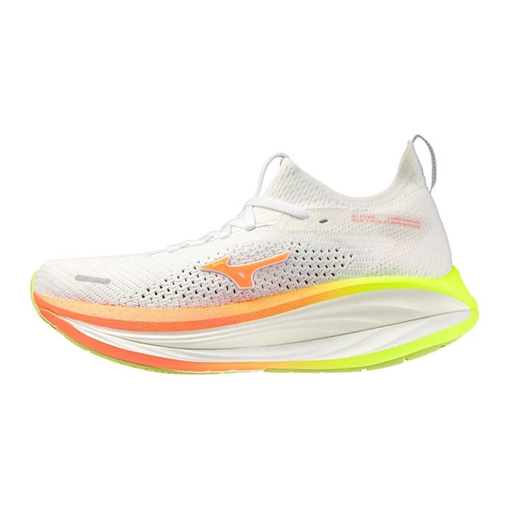 Mizuno Women's White Neo Vista 3 Every Day Running Shoes in Size 6, Sports Direct