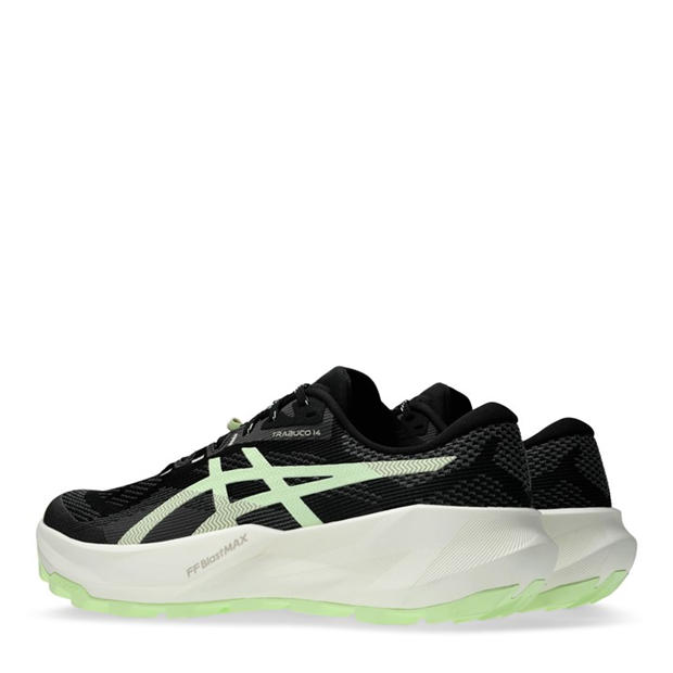 Black/Yellow - Asics - Men's Trabuco 14 Trail Running Shoes
