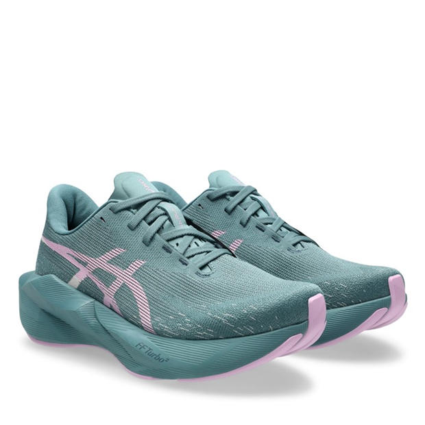 Teal/Hazy Lilac - Asics - Asics Novablast 6 Womens Running Shoe