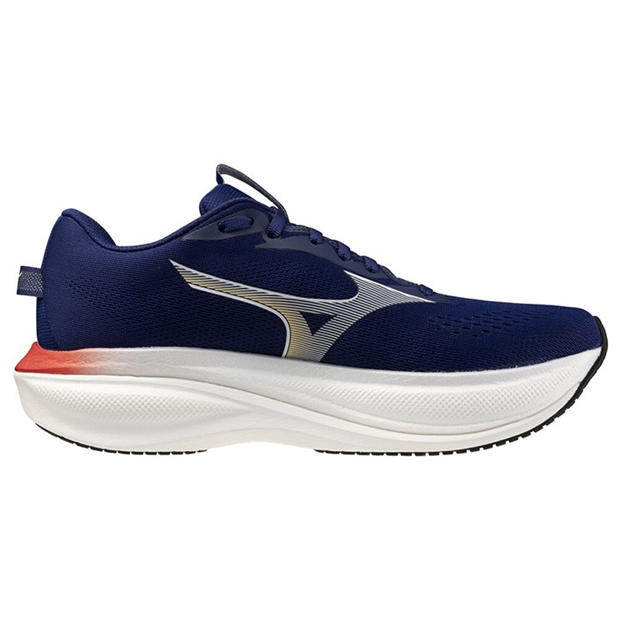 Beacon Blue - Mizuno - Men's Wave Rider 30 Road Running Shoes
