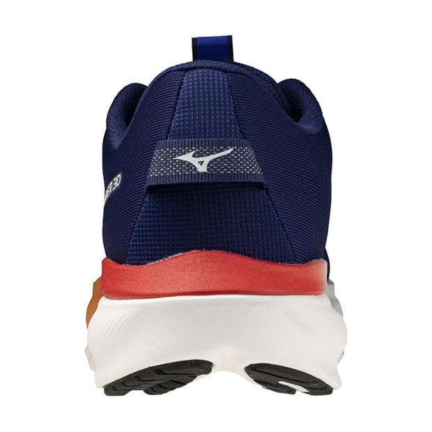 Beacon Blue - Mizuno - Men's Wave Rider 30 Road Running Shoes
