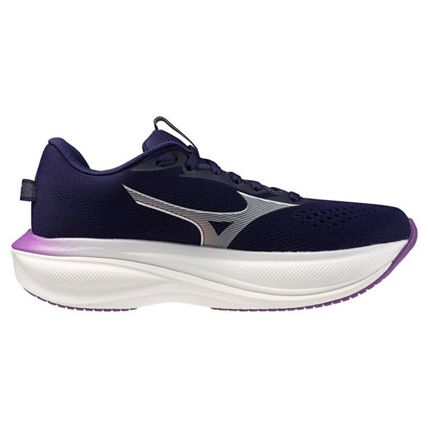 Rhodonite/White - Mizuno - Women's Wave Rider 30 Road Running Shoes