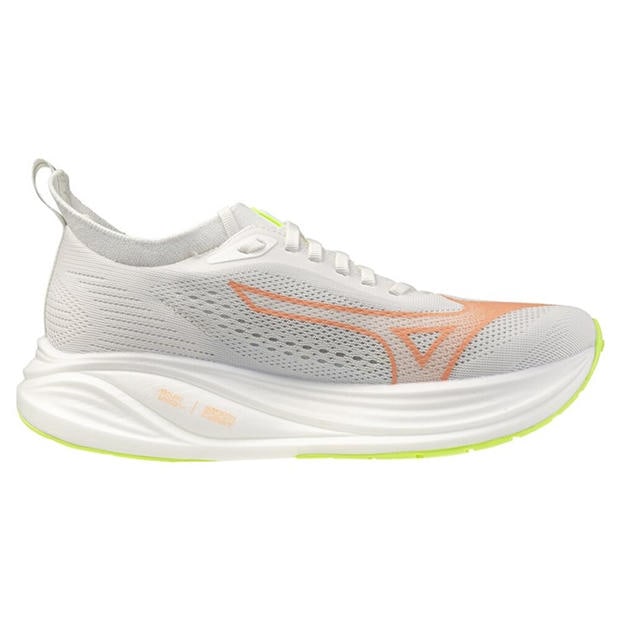 GF White/Flmngo - Mizuno - Women's Neo Zen 2 Road Running Shoes