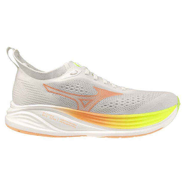 GF White/Flmngo - Mizuno - Women's Neo Zen 2 Road Running Shoes