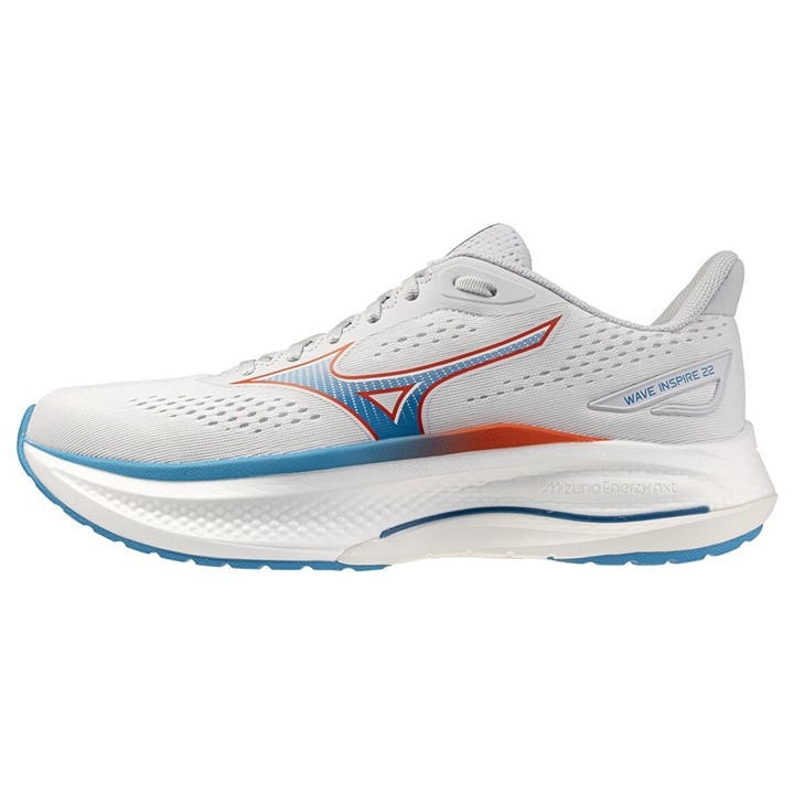 Mizuno Men's White Wave Inspire 22 Road Running Shoes in Size 10, Sports Direct