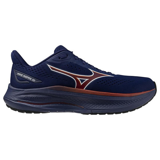 Beacon Blue/Tmt - Mizuno - Men's Wave Inspire 22 Road Running Shoes