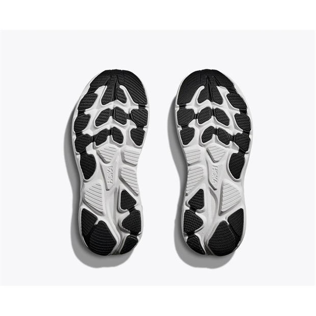 Black/White - Hoka - Kids' Clifton 10 Road Running Shoes