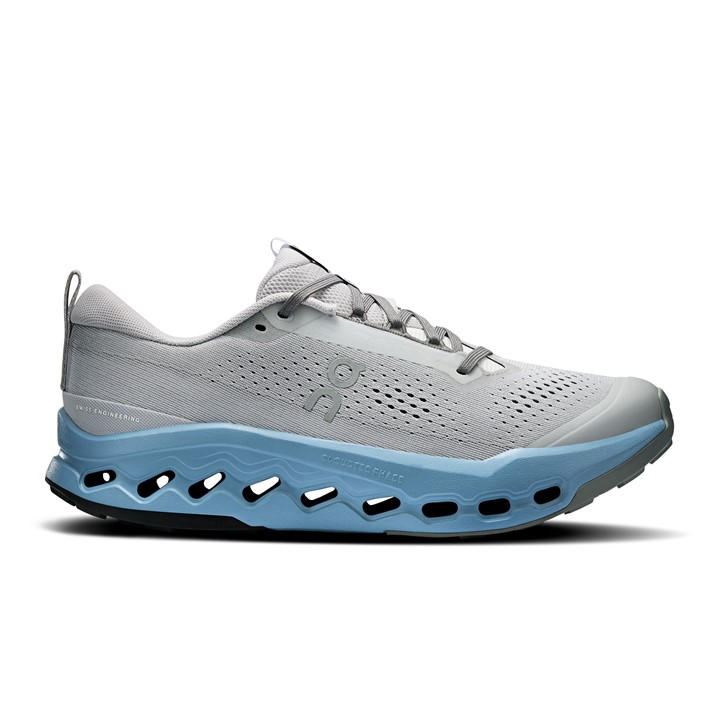 On Men's Grey Cloudsurfer Off-Road Trail Running Shoes in Size 11, Sports Direct