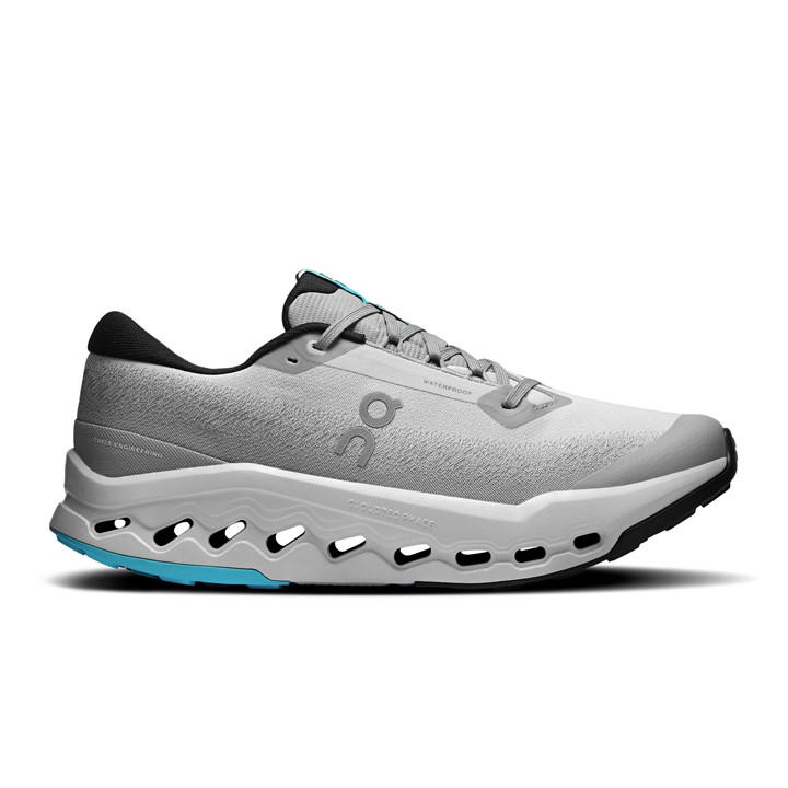 On Men's Grey Cloudsurf Off-Road Trail Running Shoes in Size 9, Sports Direct