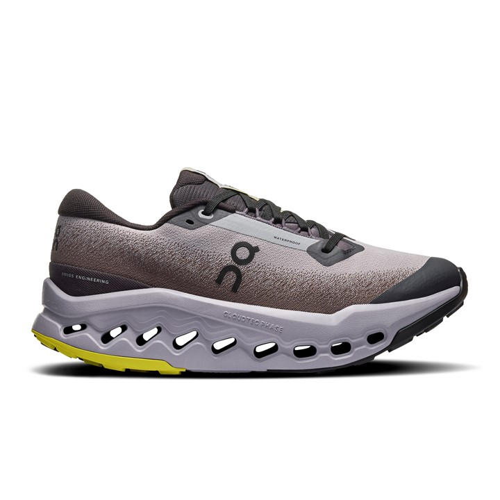 On Women's Black Cloudsurf Off-Road Trail Running Shoes in Size 7, Sports Direct