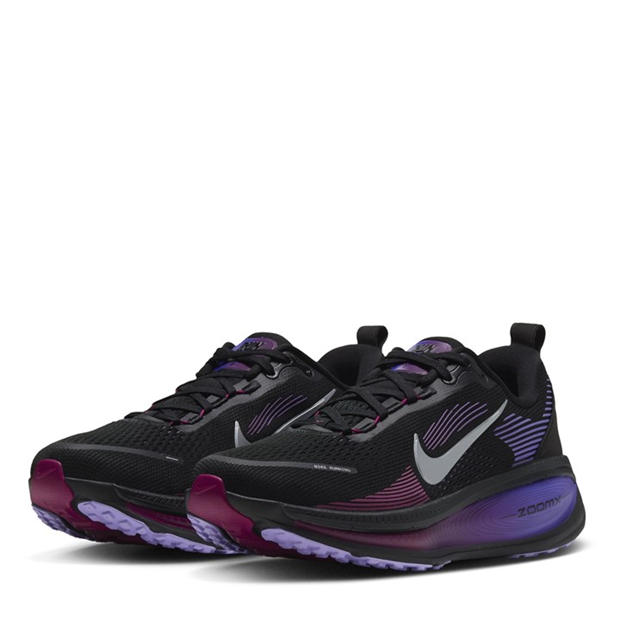 Black/Purple - Nike - Vomero 18 Road Running Shoes Womens