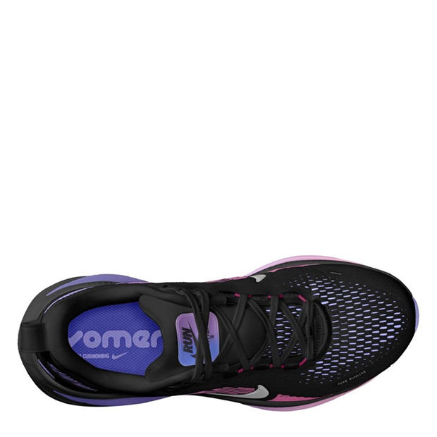 Black/Purple - Nike - Vomero 18 Road Running Shoes Womens