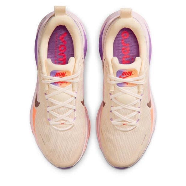 Chalk/Pink Foam - Nike - Vomero 18 Road Running Shoes Womens
