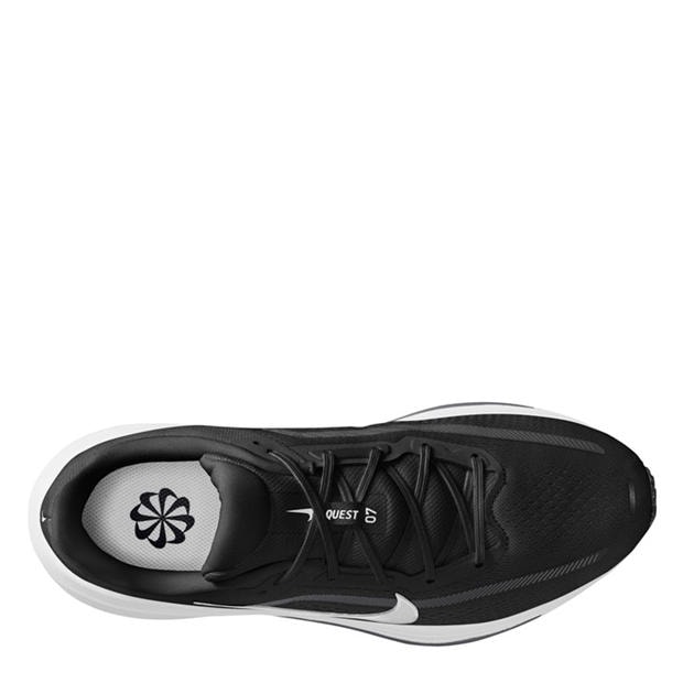 Black/White - Nike - Men's Quest 7 Road Running Shoes