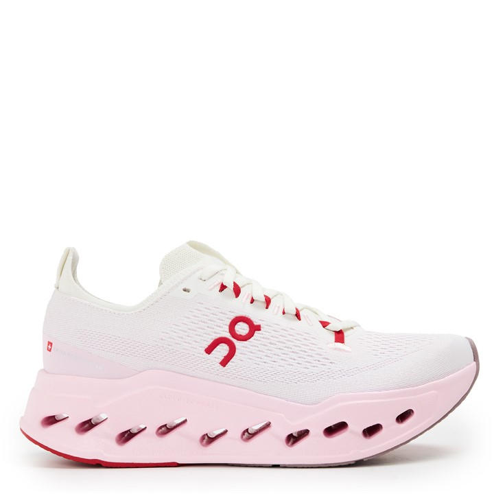 On Women's White Cloudsurfer Max Road Running Shoes in Size 7, Sports Direct