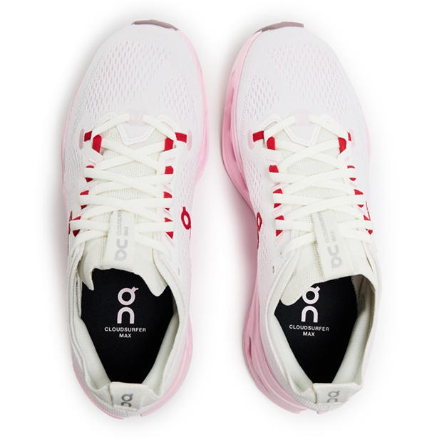 Ivory/Peony - On - Women's Cloudsurfer Max Road Running Shoes