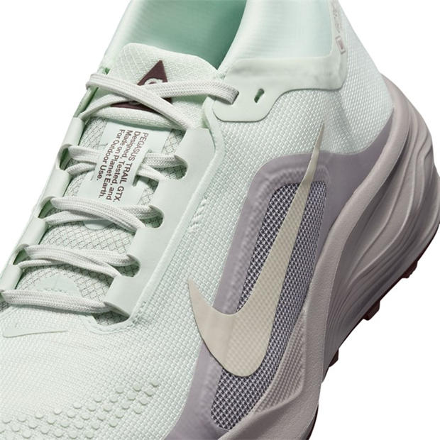 Green/Lt Bone - Nike - Women's ACG Peg Trail GTX Running Shoes