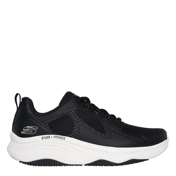 Black/White - Skechers - Women's Everyday Running Shoes
