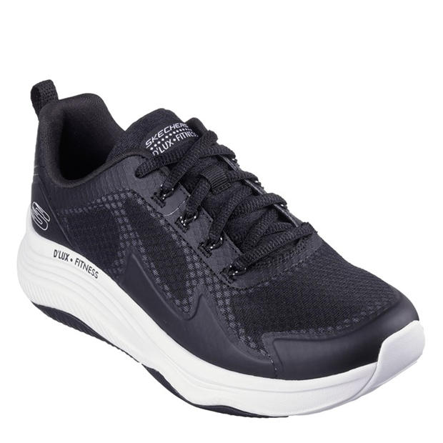 Black/White - Skechers - Women's Everyday Running Shoes
