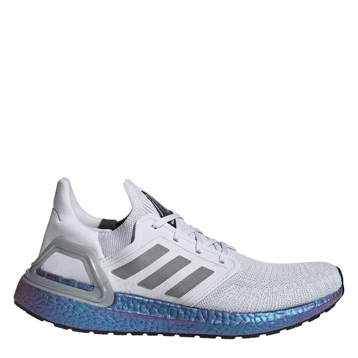 Adidas Men's Grey Ultraboost 20 Running Shoes in Size 7.5, Sports Direct
