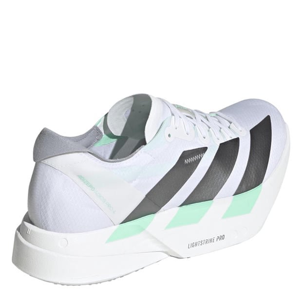 White/Mint - adidas - Women's Adios Pro 4 Road Running Shoes