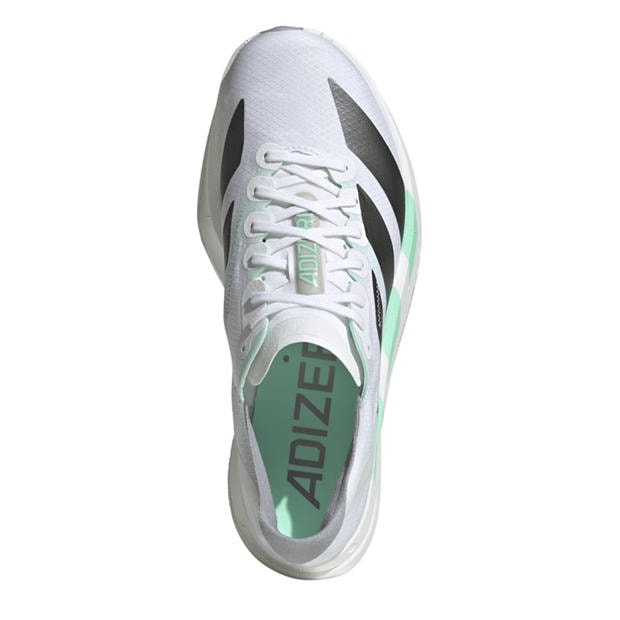 White/Mint - adidas - Women's Adios Pro 4 Road Running Shoes