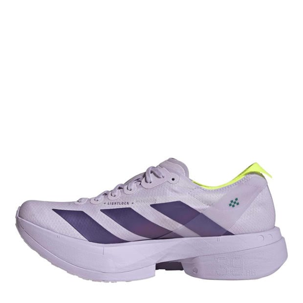 Purple/Green - adidas - Women's Adios Pro 4 Road Running Shoes